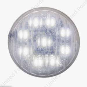 9 LED 2" Auxiliary/Utility Light - White LED/Clear Lens